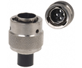 Cable plug UT0 4-pin, Plug, 4 Contacts, 13A, 150V, IP67 / IP68 / IP69K