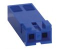 Crimp housing, Straight, Socket, Positions - 2, Pack of 5 pieces