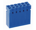 Crimp housing, Straight, Socket, Positions - 12, Pack of 10 pieces