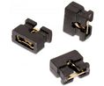 Isoliert WR-PHD Kurzschlussstecker mit Tespunkt, 1A, 1 x 2, 2mm Raster