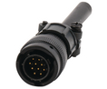 Cable plug, MIL-C-26482 Series I, Plug / Plug, 12-10, 7.5A