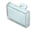 Cap Rectangular White Translucent Plastic 55 Series Switches