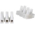 Terminal Block, Natural, 30A, 750V, Poles - 3