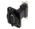 D-Sub Feedthrough, D-Sub 15-Pin Socket - D-Sub 15-Pin Socket
