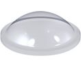 Rubber Feet, Hemispherical, 6.4x6.4x1.9mm, 65 Shore A, Clear