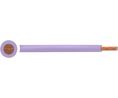 Flexible Stranded Wire PVC, 4mm², Bare Copper, Violet, H07V2-K, 100m
