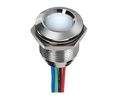LED kehyksellä RGB 16mm 13.2V IP67