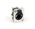 Industrial Connector RJ45 Socket CAT6 Right Angle Unshielded
