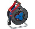 Förlängningskabelrulle Garant IP44 PVC 25m 3x DE typ F (CEE 7/3)-uttag - DE typ F (CEE 7/4)-kontakt
