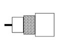 Koaksialkabel RG-58 LSZH 4.95mm 50Ohm Fortinnet kobber Svart 100m