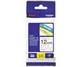 Brother Black on Clear Label Printer Tape, 8 m Length, 12 mm Width