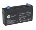Oplaadbare batterijen, Loodzuur, 6V, 1.3Ah, Bladaansluiting, 4,8 mm