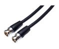 Konfektioniertes HF-Kabel, 75Ohm, BNC Männlich Gerade - BNC Männlich Gerade, 30m, Schwarz