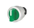 Selector Switch Actuator, 2 Positions Latching Function Short Lever Green IP65 EAO 46 Series