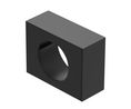 Keylock Front Bezel, Plastic, Black, EAO 61 Series, Pack of 5 pieces