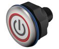 IO-Link Illuminated Capacitive Switch 200 mA 32 VDC 1NO IP69K / IK08