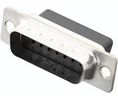 D-Sub Connector, Plug, DA-15, Crimp Terminal, Pack of 5 pieces
