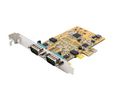 Gränssnittskort, överspänningsskydd, RS-232 / RS-422 / RS-485, DB9, hane, PCIe