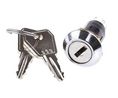Lorlin Key Switch, SP-CO, 1 A @ 24V ac dc / 115V ac 2-Way Common-Key