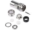 Telegartner, Plug Cable Mount N Connector, 50Ohm, Solder Termination, Straight Body, Hane, Rak, 50Ohm