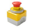Schneider Electric XALK Series Twist Release Illuminated Emergency Stop Push Button, Surface Mount, 1NO + 2NC
