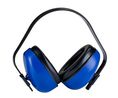 Ear Defender with Headband, 27dB, Black/Blue