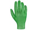 Green Powdered Vinyl Disposable Gloves, Size XL, 100 per Pack, Pack of 100 pieces