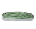 Silicone Rubber Green Cable Sleeve, 1.2mm Diameter, 15m Length, Rolle à 15 Meter