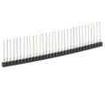 Winslow Straight Through Hole Mount Socket Strip, 32-Contact, 1-Row, 2.54mm Pitch, Solder Termination, Pack of 5 pieces