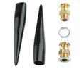 Prysmian KM409 Series Brass Cable Gland Kit, M20 Thread, 8mm min., 11.5mm max., IP66