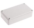 Grey Die Cast Aluminium Enclosure, Grey Lid, 114.5 x 63.6 x 30.3mm