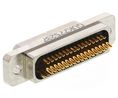 Glenair MWDM 51 Way Panel Mount D-sub Connector Plug, Male