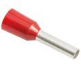 Bootlace Ferrule 1.5mm² Red Pack of 100 pieces