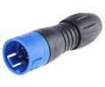 binder Circular Connector, 3 Contacts, Cable Mount, Miniature Connector, Socket, Male, IP67, 720 Series Antal kontakter