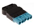 Wieland GST18i5 Series Mini Connector, 5-Pole, Male, Cable Mount, 20A, IP20 Poles