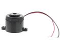 87dB Panel Mount Slow Pulse Internal Piezo Buzzer, 28 x 25.4mm, 4V dc Min, 28V dc Max