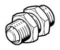 Stossdämpfer, M10, 800 mm/s, 250mJ, Hub 1mm