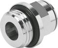 NPQM Series Straight Threaded Adaptor, G 1/2 Male to Push In 10 mm, Threaded-to-Tube Connection Style, 558671