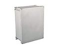 GWconnect Enclosure Die-cast Aluminum S-8000 Series External Mounting Flanges 407 x 313 x 157mm Grey RAL 9006, 100 kappaleen pakkaus