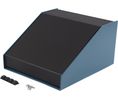 Sloping Console 1456 190.09x169.72x101.6mm Aluminium Black / Blue
