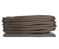 Kabelstrumpa 4mm Glasfiber, silikon 25m Naturlig, Paket med 25 delar