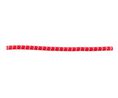 Cable Marker, Pre-printed, PVC, White on Red, Opakowanie 250 sztuk