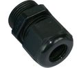 Cable Gland, 6 ... 12mm, M20, Polyamide, Black, Pack of 50 pieces