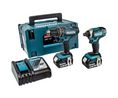 Power Tool Kit, Combi Drill and Impact Driver, Keyless, 1.5 ... 13mm, Rechargeable