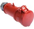 StarTOP IP44 Red Cable Mount 3P + N + E Industrial Power Socket, Rated At 32A, 400 V