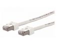 Patch Cable, RJ45 Plug - RJ45 Plug, CAT6, S/FTP, 3m, White