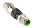 Murrelektronik Circular Connector, 4 Contacts, Cable Mount, M12 Connector, Plug, Male, IP65, IP67, 7000 Series