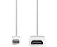Videokaapeli, Mini DisplayPort -liitin - HDMI-liitin, 1920 x 1080, 200mm