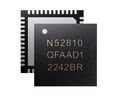 nRF52810 SoC ja Bluetooth 5.4 / BLE, 48-nastainen QFN-paketti
