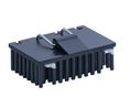 Forged Pin Fin Heat Sink Black Anodised 3.13W/°C 55.17x31.5x38mm